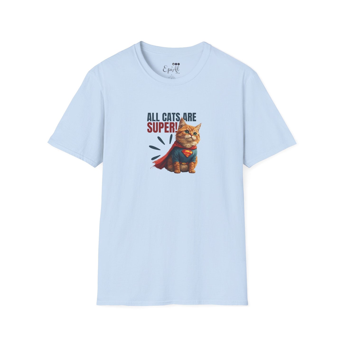 T-shirt unisexe Super Cat