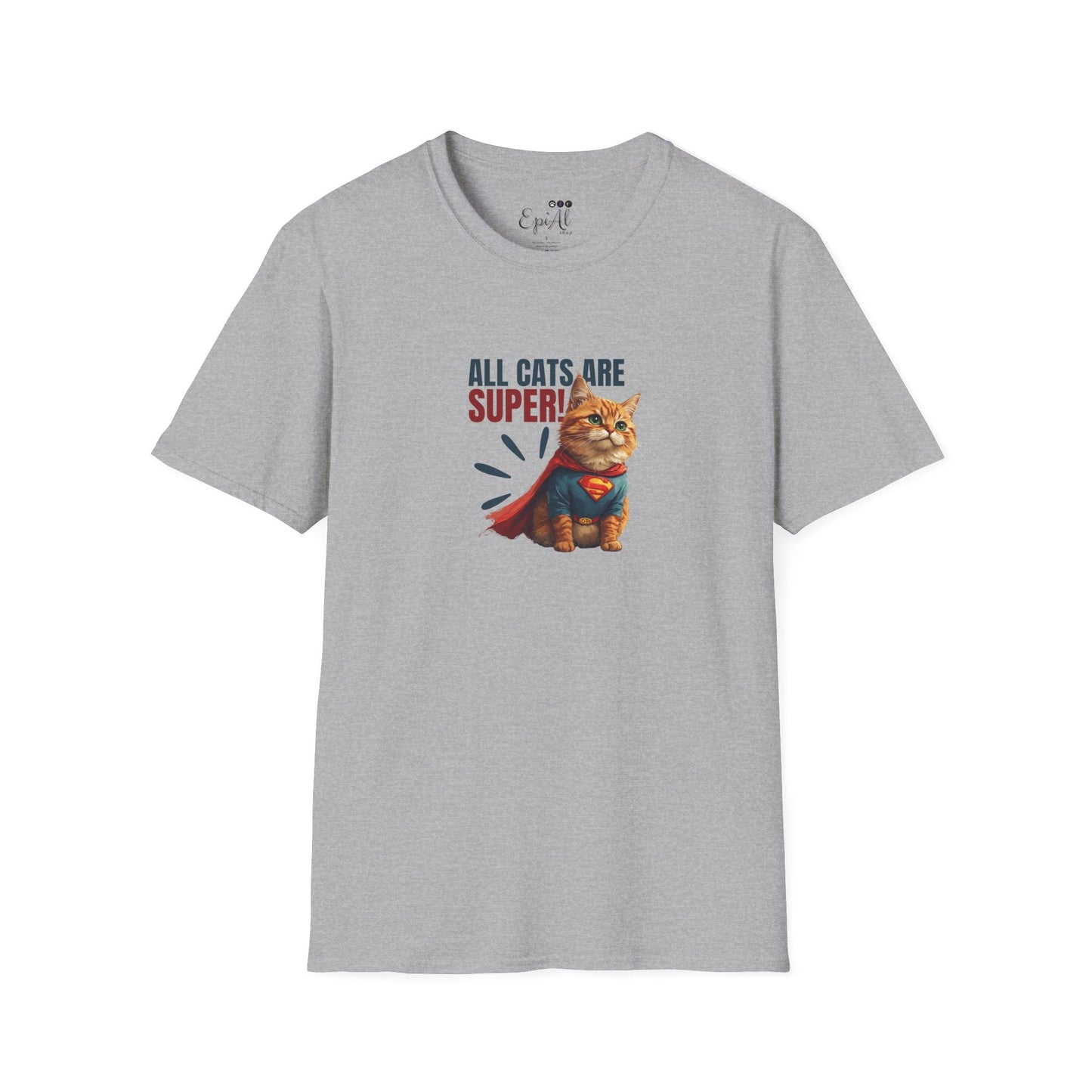 T-shirt unisexe Super Cat