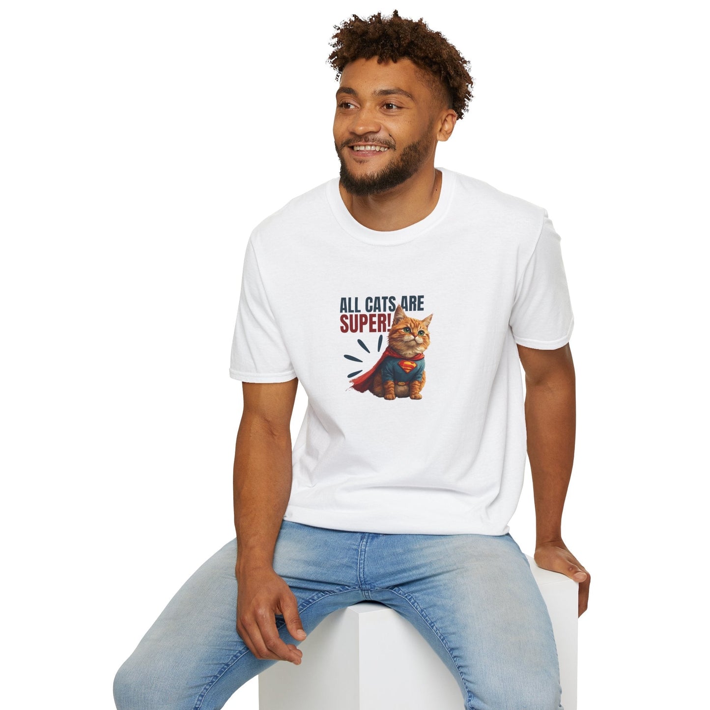 T-shirt unisexe Super Cat