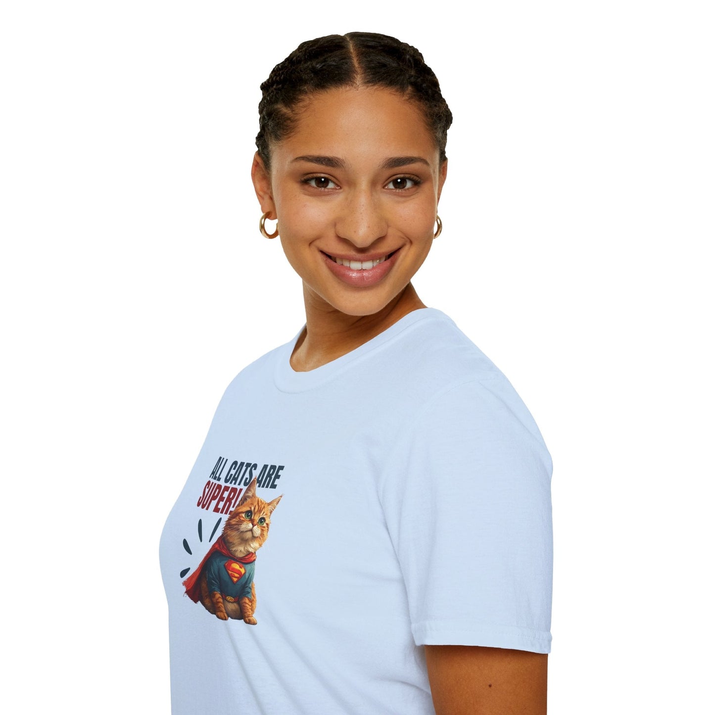 T-shirt unisexe Super Cat