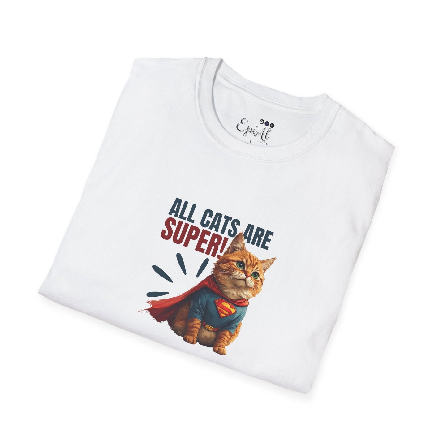 T-shirt unisexe Super Cat