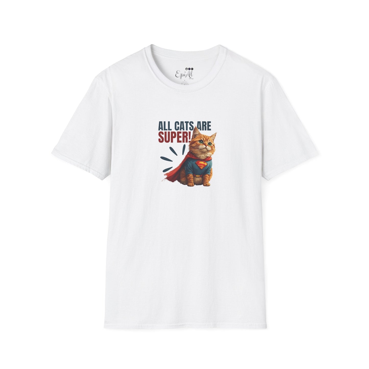 T-shirt unisexe Super Cat