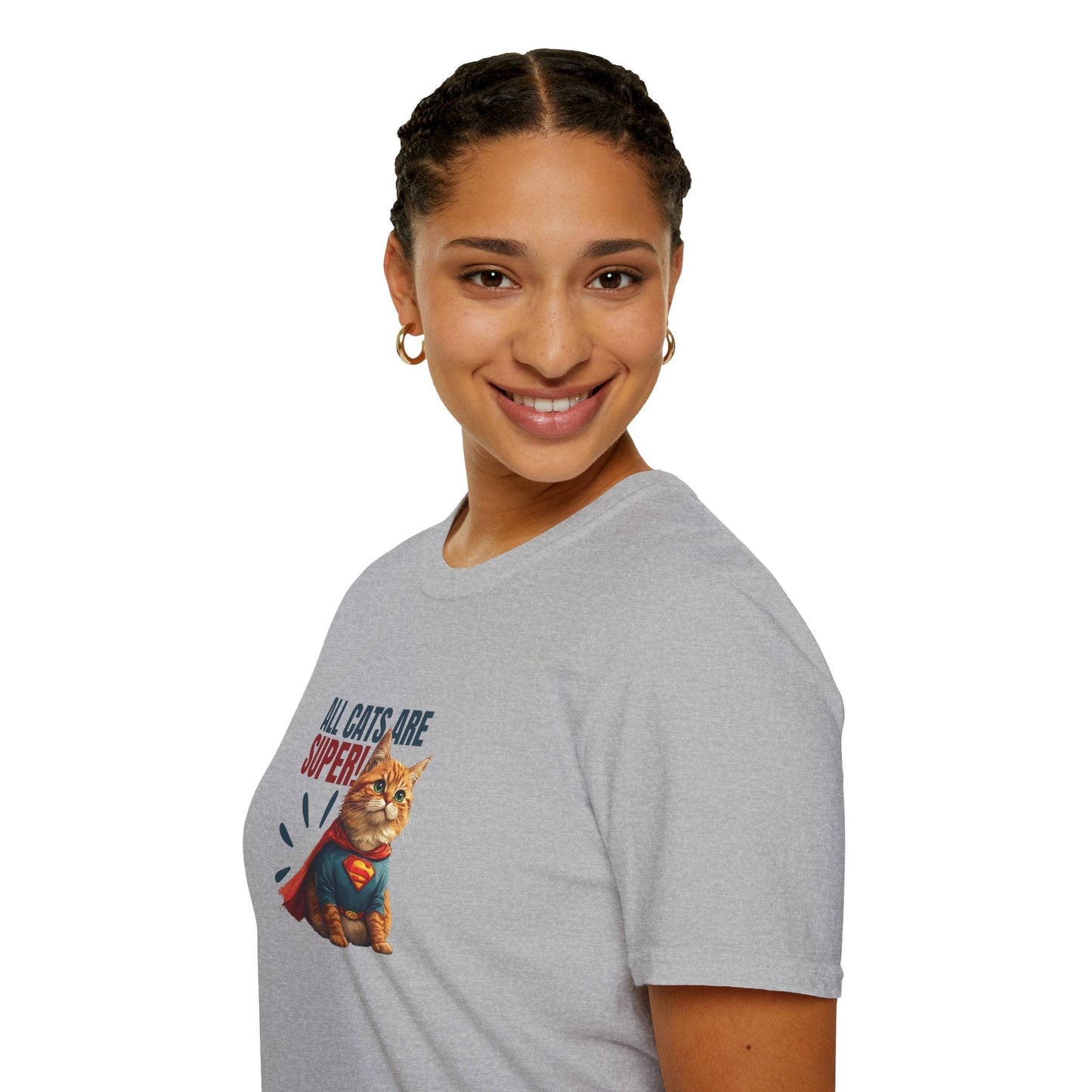 T-shirt unisexe Super Cat