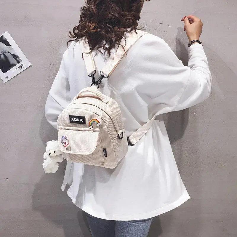 Chic Mochila Pequeña Multiusos para Mujeres