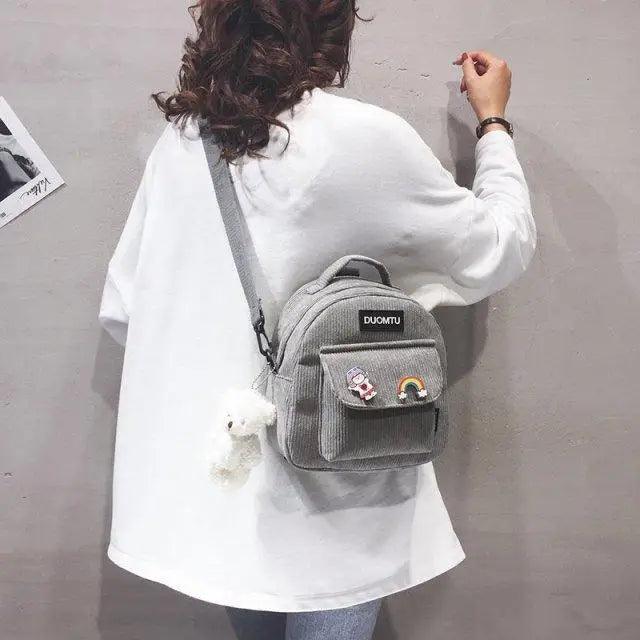 Chic Mochila Pequeña Multiusos para Mujeres