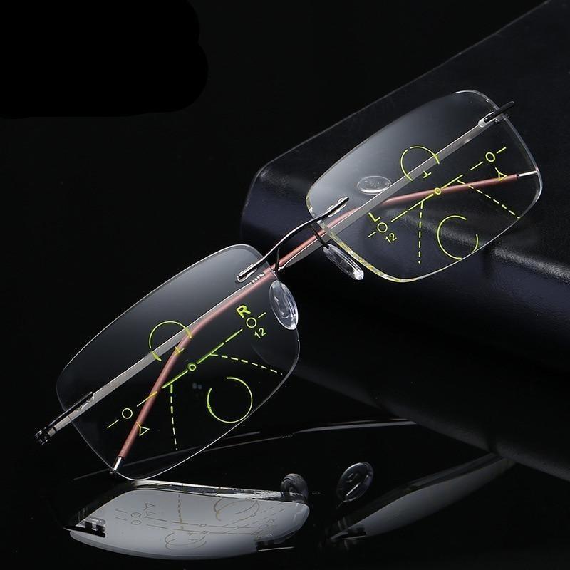 Gafas de lectura progresivas multifocales premium para todos