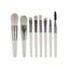 Luxury 8-Piece Travel Makeup Brush Set for Flawless Beauty - Korvel
