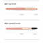 Luxury 8-Piece Travel Makeup Brush Set for Flawless Beauty - Korvel