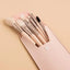 Luxury 8-Piece Travel Makeup Brush Set for Flawless Beauty - Korvel