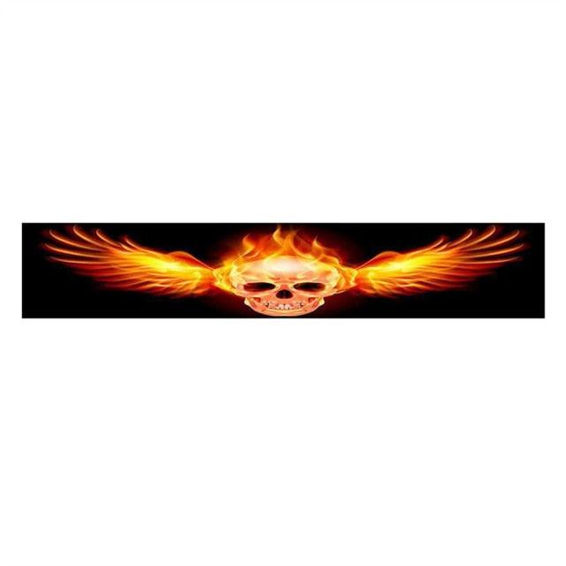 Creative 3D Skull Windshield Sticker for Cars