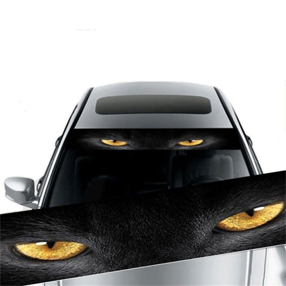Creative 3D Skull Windshield Sticker for Cars