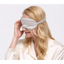 Masque de sommeil en soie de mûrier premium avec bande élastique