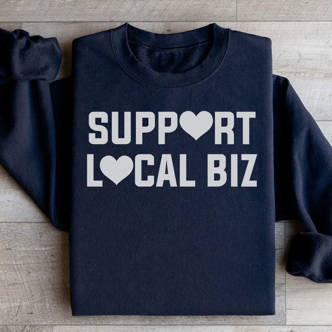 Sweatshirt Soutenez les entreprises locales