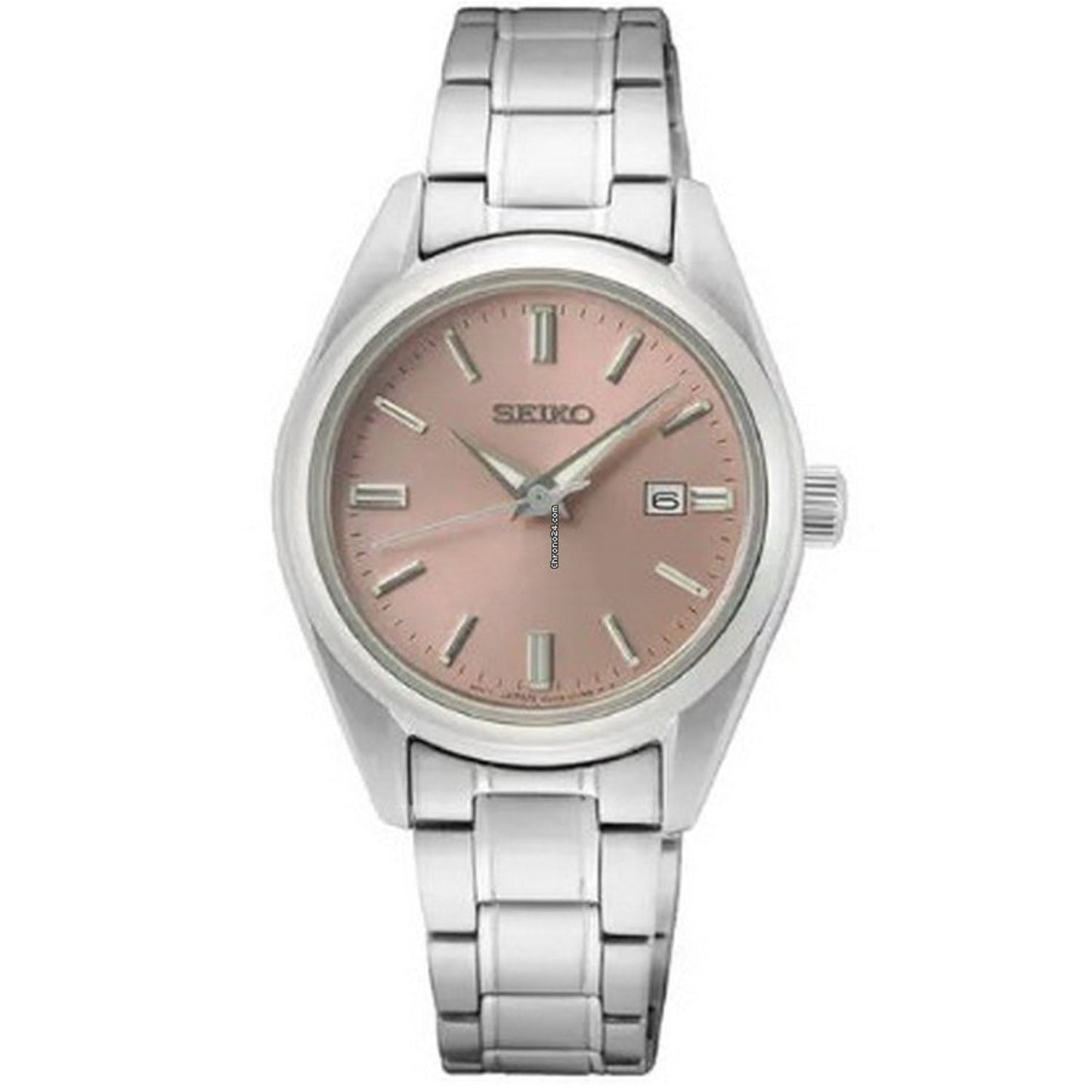 Reloj Clásico de Dial Rojo para Hombre Seiko