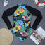 Conjunto de Bikini de Manga Larga con Estampado de Tigre para Mujeres