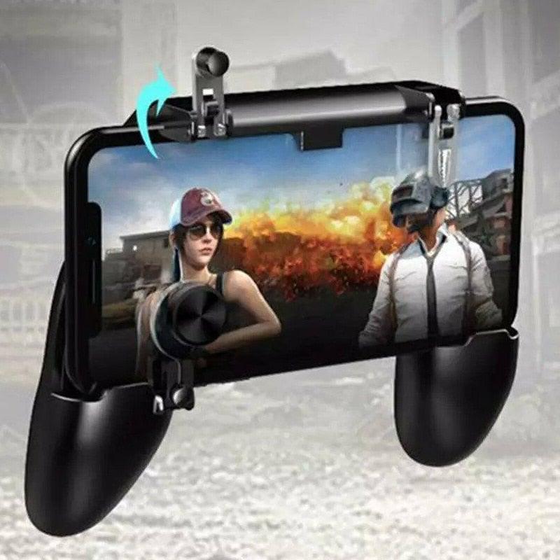 Controlador de Gamepad con Gatillo de Joystick Negro Sostenible