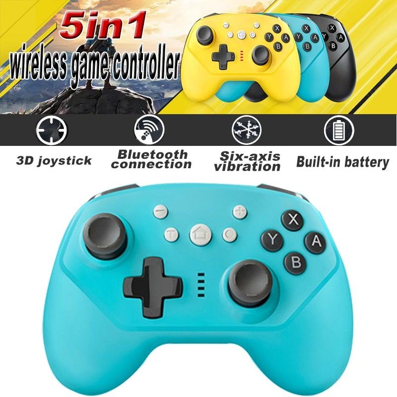 Manette de jeu Bluetooth sans fil Pro durable