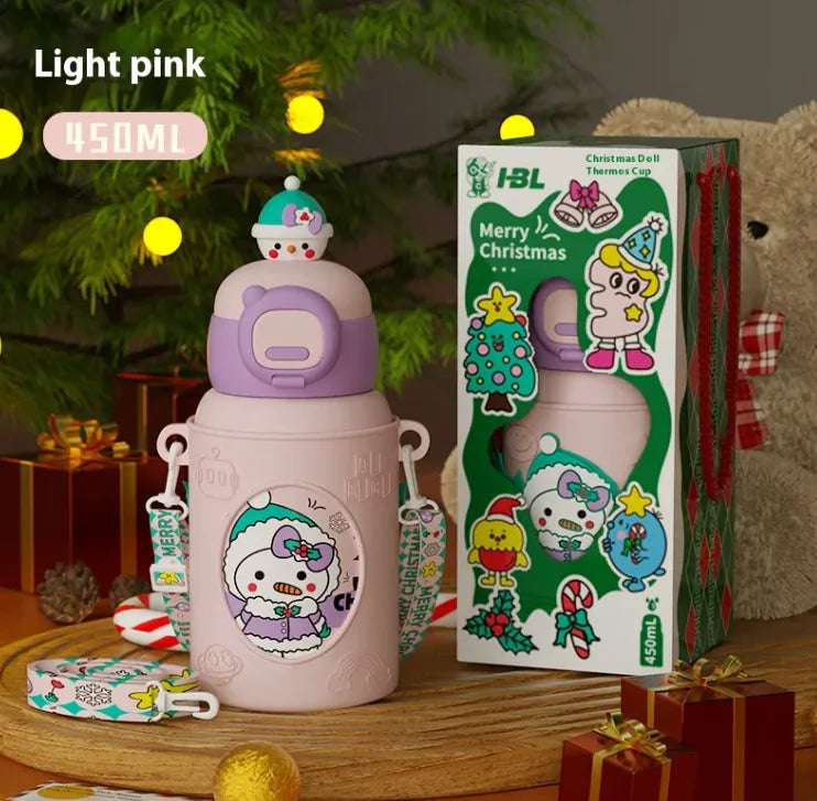 Taza de Vacío de Dibujos Animados - Bebidas Aisladas Divertidas y Funcionales