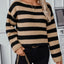 Pull en tricot décontracté pour femmes pour l'automne et l'hiver