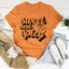 Camiseta dulce y especiada