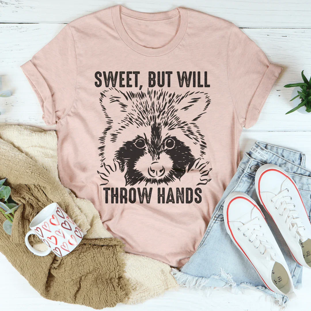 Camiseta dulce pero que tirará las manos
