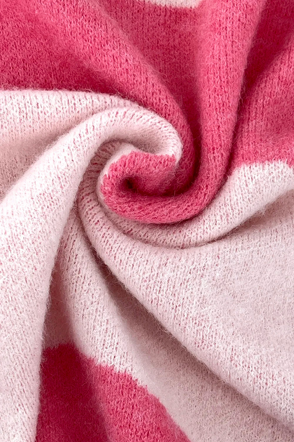 Sweet style color blocked versatile knitted sweater for women - Korvel