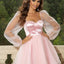 Sweetheart Neck Balloon Sleeve Mini Dress - Korvel