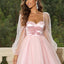 Sweetheart Neck Balloon Sleeve Mini Dress - Korvel