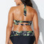 Conjunto de Bikini Impreso de Talle Alto para Mujeres Talla Grande