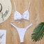 Ensemble de Micro Bikini Noir Élégant pour Femmes