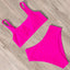 Ribbed High Waist Bikini Set for Women