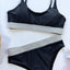 Ribbed High Waist Bikini Set for Women