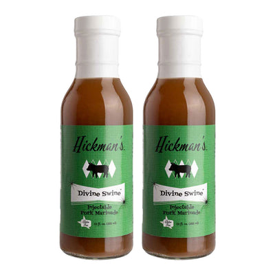 Marinado Injectable de Cerdo Divine Swine de Hickman - Paquete de 2