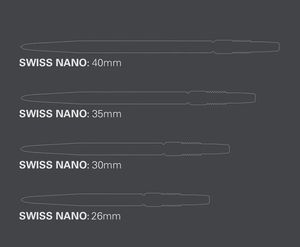 Precision Swiss Nano Dart Points - Korvel