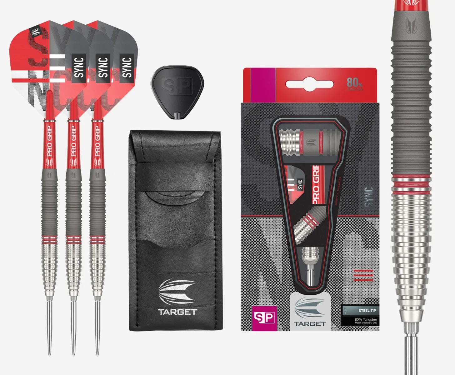 Precision Engineered Target SYNC SP ST Darts for All Players - Korvel
