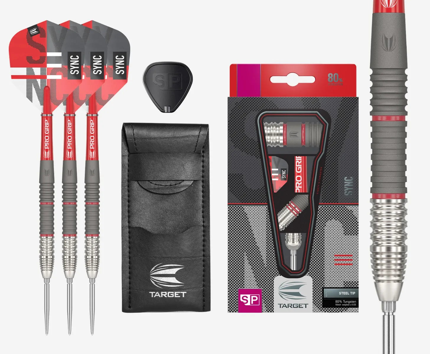 Precision Engineered Target SYNC SP ST Darts for All Players - Korvel