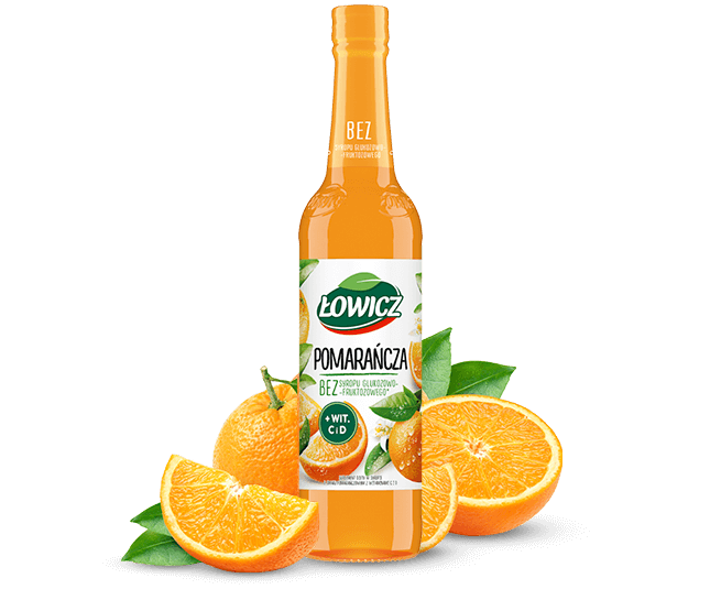 Jarabe de Naranja Lowicz - 400ml