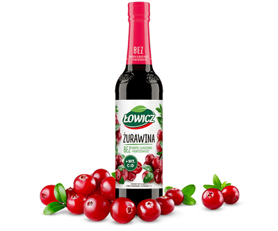 Lowicz Cranberry Syrup - 400ml