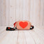 Sac bandoulière Love - Design en cuir vegan élégant