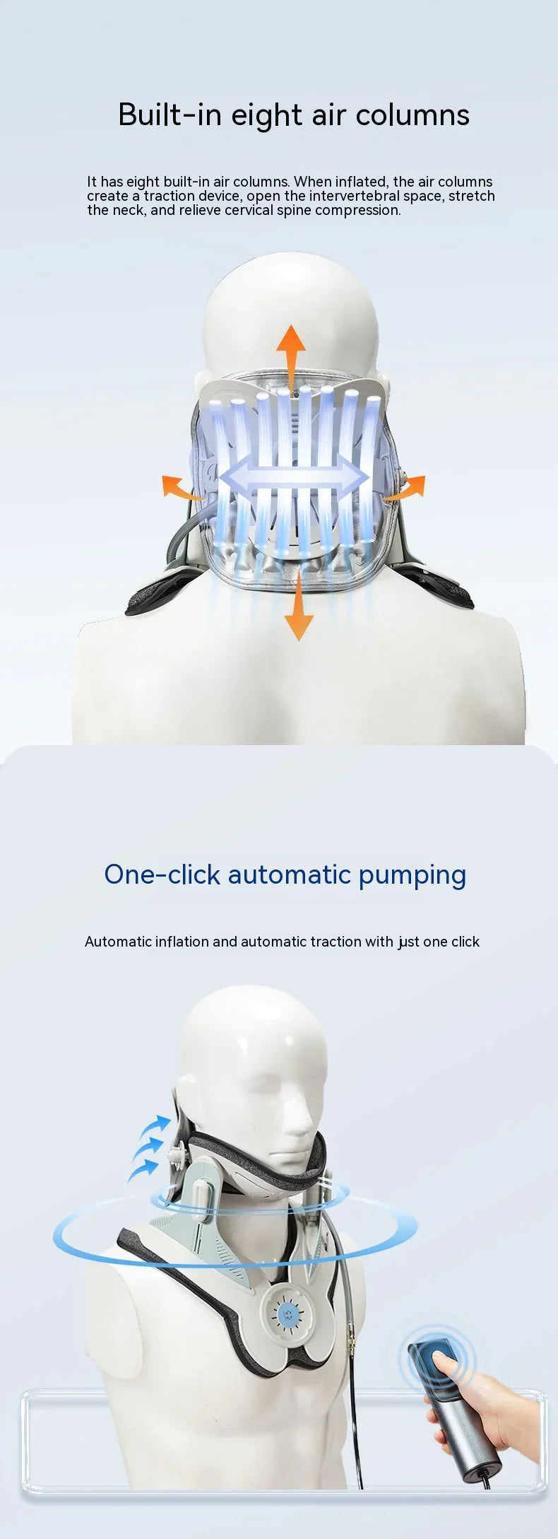 Premium Cervical Traction Brace for Neck Support