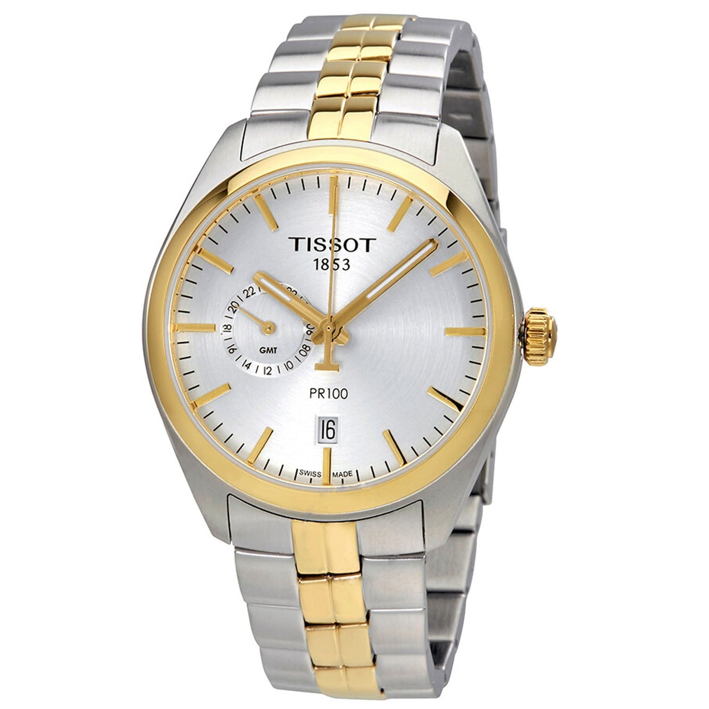 Reloj Tissot PR100 Dual Time para Hombre