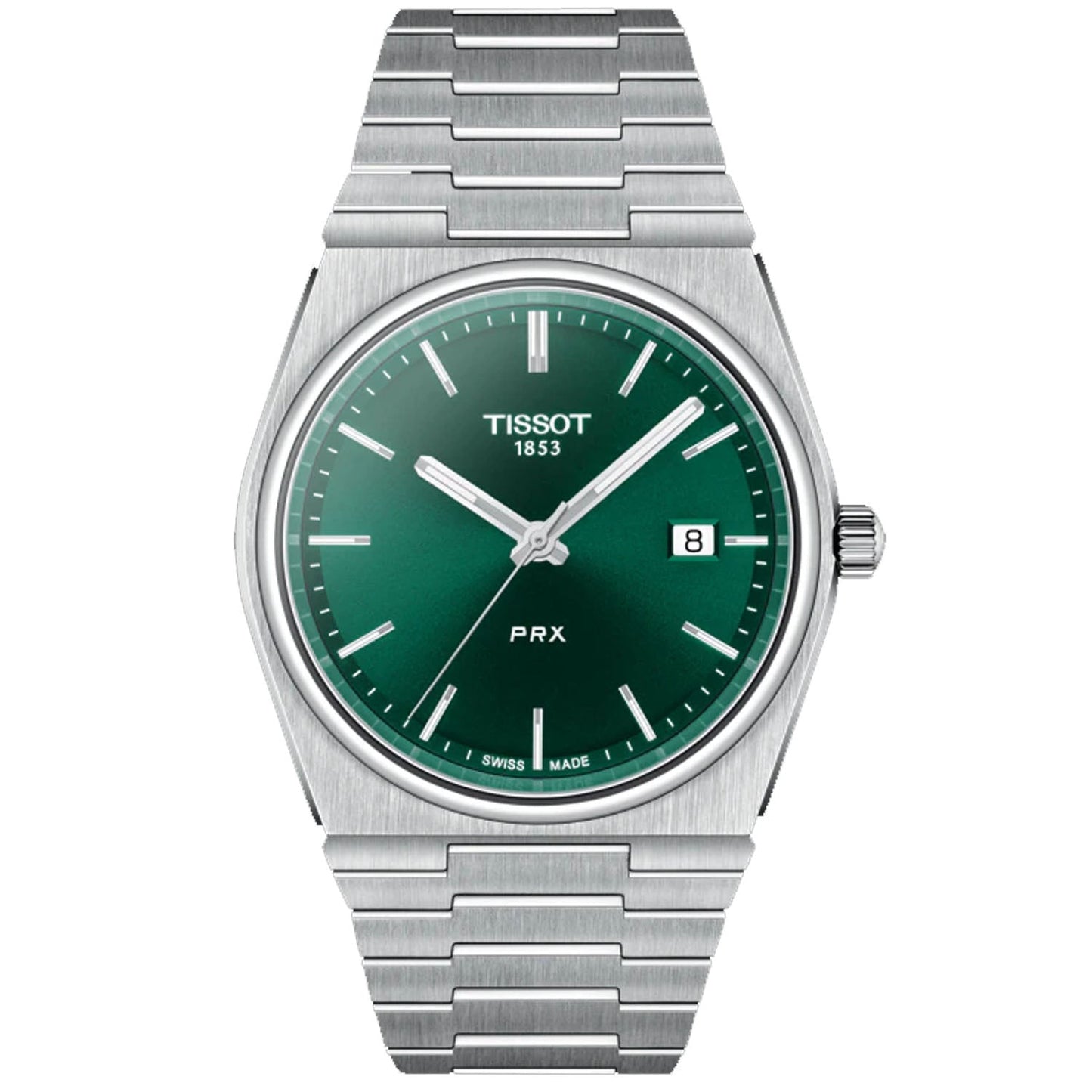 Montre Tissot PRX pour homme - Cadran vert élégant
