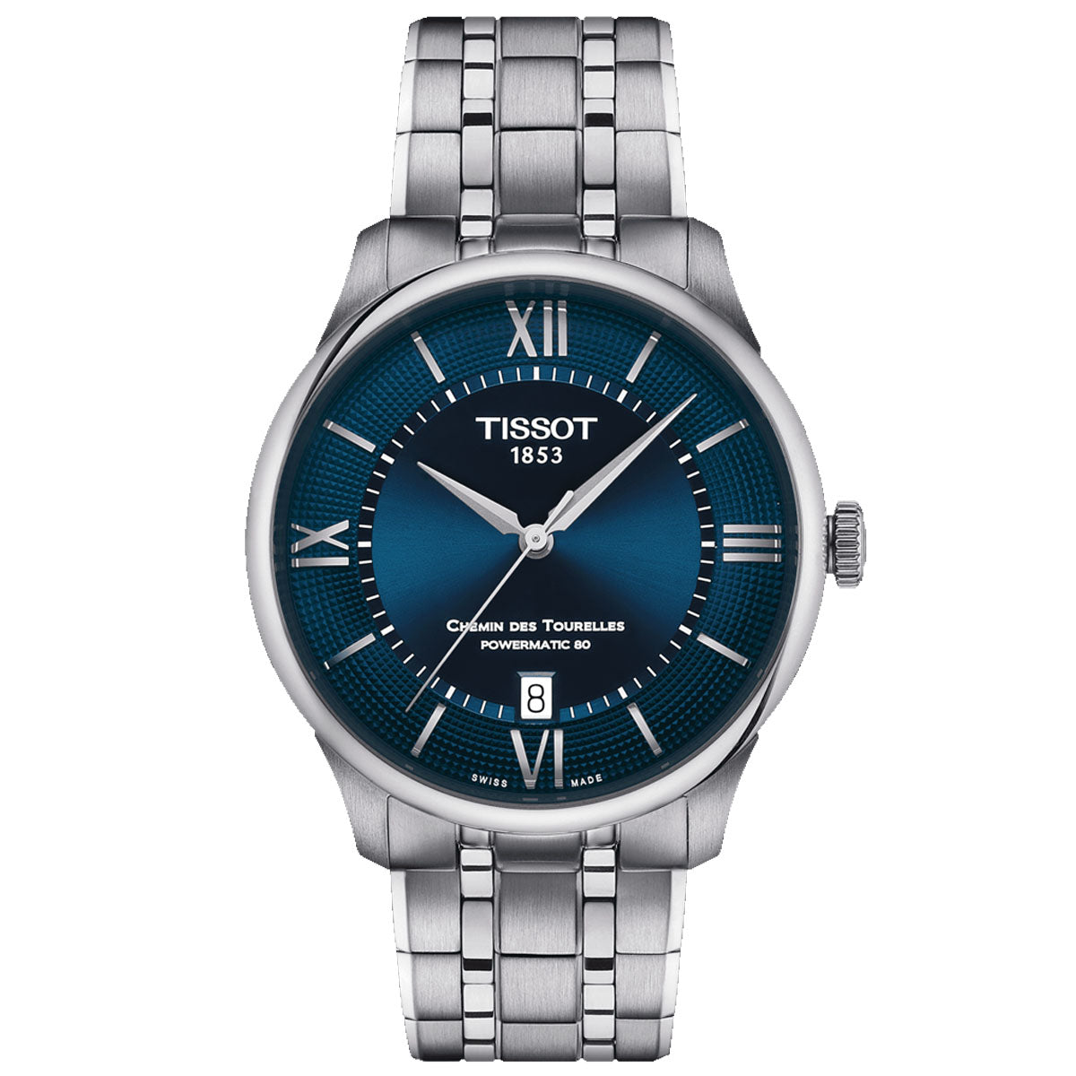 Montre Tissot T-Classic Chemin Des Tourelles Powermatic 80 pour homme