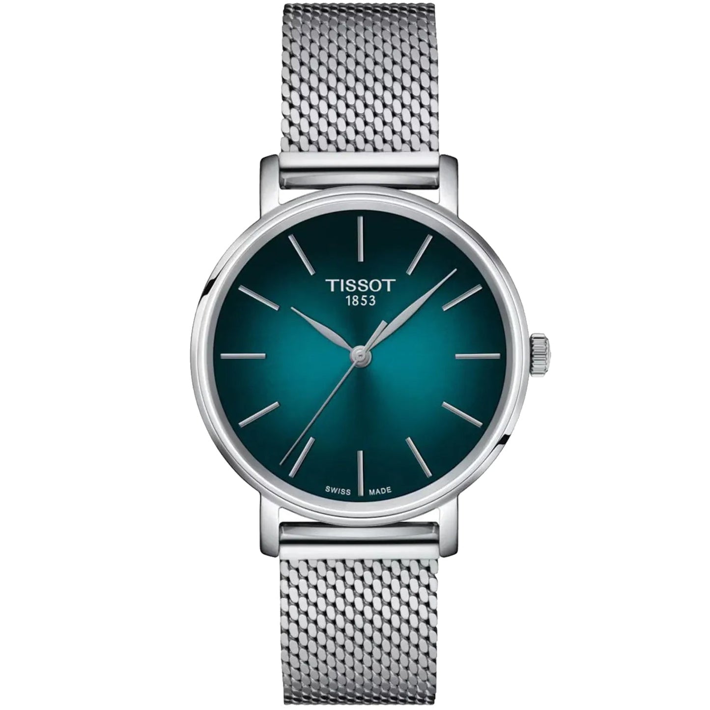 Reloj Tissot Everytime para Hombre - Esfera Verde Elegante