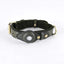 Premium Leather Anti-Lost Dog Collar with AirTag Holder