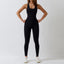 Premium One-Piece Yoga Jumpsuit Set