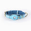 Premium Leather Anti-Lost Dog Collar with AirTag Holder