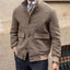 Chaqueta Bomber Con Cuello Alto
