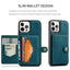 Luxury Magnetic Safe Leather Case for iPhone