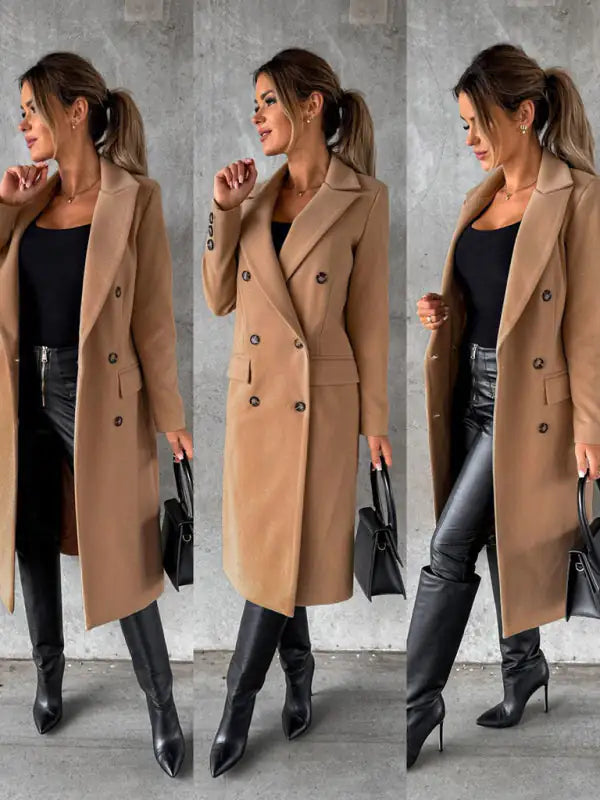Elegant Business Casual Overcoat for Women